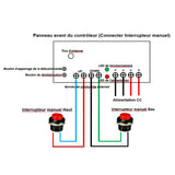 Un contrôle quatre kit de contrôle synchrone de actionneur linéaire électrique étanche silencieux 3500N (Modèle 0043067)
