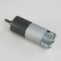 Moteur CC à Boîte de Vitesses à Couple Élevé 37 mm 12 V Type 550