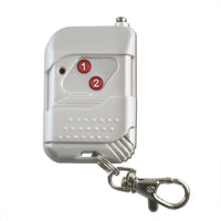 Mini Télécommande Sans Fil Code d'Apprentissage Type 2 Boutons Avec Couvercle 100M (Modèle 0021115)