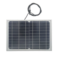 18V 10W Mini Système de Charge de Panneau Solaire en Silicium Monocristallin (Modèle 0010204)