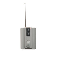 2 Boutons RF Télécommande / Émetteur Sans Fil avec Support de Montage Mural (Modèle 0021056)