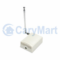 Système de télécommande sans fil RF à une télécommande et six récepteurs CC avec modes de contrôle autoblocage/momentané/interblocage (Modèle 0020431)