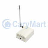 Système de télécommande sans fil RF à une télécommande et six récepteurs CC avec modes de contrôle autoblocage/momentané/interblocage (Modèle 0020431)
