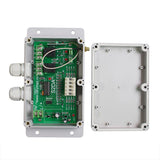 Kit Émetteur Récepteur Avec Antenne 2000M 12Volt 2 Voies Fonction Temporisation Ajustable 0s~99h (Modèle 0020485)