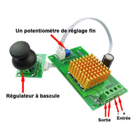 Contrôleur de Vitesse & Direction du moteur / Régulateur de vitesse à bascule