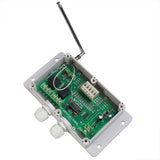 Kit Émetteur Récepteur Avec Antenne 2000M 12Volt 2 Voies Fonction Temporisation Ajustable 0s~99h (Modèle 0020485)