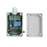 Récepteur de Relais sans fil RF à Charge Élevée 1 Voie CC 30A à Utiliser avec 1 Émetteur à 12 Canaux (Modèle 0020363)
