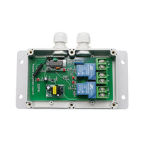 2 Canaux CA 220V 30A Haute Puissance Un-à-plusieurs Interrupteur Etanche Sans Fil (Modèle 0020754)