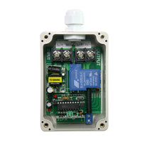 Interrupteur Télécommande Sans Fil CA 220V 1 Canal Récepteur Etanche 3 Modes (Modèle 0020737)