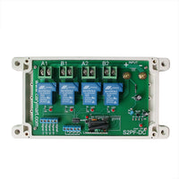 Récepteur Télécommande Sans Fil Pour Commande Deux Moteurs 12V 24V 30A Courant Maximum (Modèle 0020480)