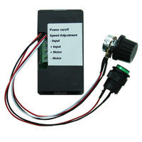 Interrupteur de Vitesse Ajustable de Moteur / Régulateur de Vitesse Écran Numérique CC 6V~30V 6A (Modèle 0044001)