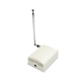 Interrupteur telecommande sans fil RF CC 10A 2 canaux avec sortie relais NO / NF (Modèle 0020029)
