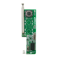 1 Bouton 500M RF Télécommande / Emetteur Mural Avec Support (Modèle 0021041)