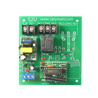 Récepteur Relais Sans Fil Universel Fonction Mémoire 110V 220V 433Mhz 10A 1 Canal 3 Fonctions (Modèle 0020229)