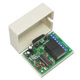 Interrupteur telecommande sans fil RF CC 10A 2 canaux avec sortie relais NO / NF (Modèle 0020029)
