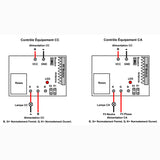 50M Kit Télécommande sans fil CC 1 Canal avec Mode de Contrôle Autoblocage/ Momentané/ Interblocage (Modèle 0020611)