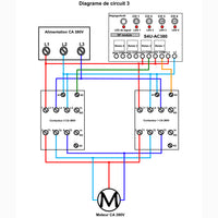 4 Canaux Récepteur Radio Avec Sortie Relais NO Contrôler 4 Équipements en CA 380V (Modèle 0020700)