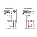 Un Récepteur de Radiofréquence Sans Fil CA 110V 220V à 1 Voie et Différents Émetteurs Forment un Système de Télécommande Un-Contrôle-Plus (Modèle 0020361)