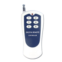 1 Télécommande 6 Récepteurs Système à Distance Avec Sortie 220V CA (Modèle 0020458)