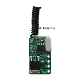 Récepteur Sans Fil 1 Canal Sorties 6~36V Alimentation CC 433MHz 3 Modes De Contrôle (Modèle 0020639)