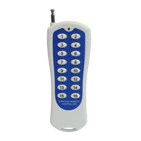 Universel Télécommande Sans Fil 433Mhz 500 Mètres 16 Boutons (Modèle 0021074)
