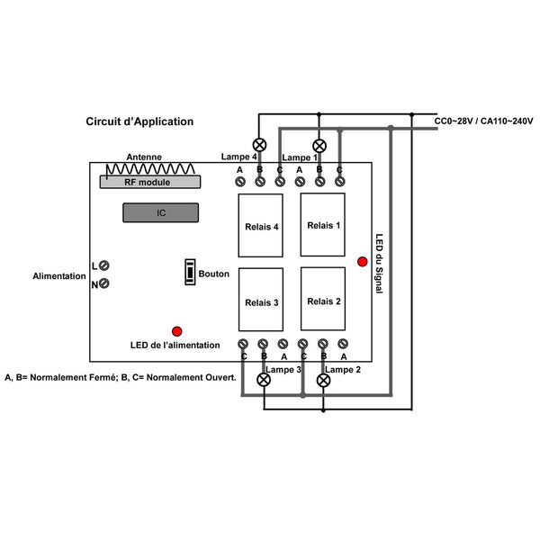 R cepteur Sans Fil Programmable Avec Relais Radio Fonction M moire 110 r-cepteur-sans-fil-programmable-avec-relais-radio-fonction-m-moire-110