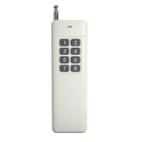 Émetteur et récepteur RF 8 voies formant un système de télécommande (Modèle 0020037)