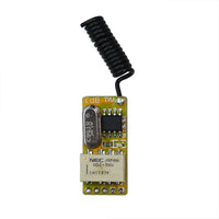Mini Interrupteur Télécommande Sans Fil CC 4~12V Normalement Fermé Normalement Ouvert (Modèle 0020640)