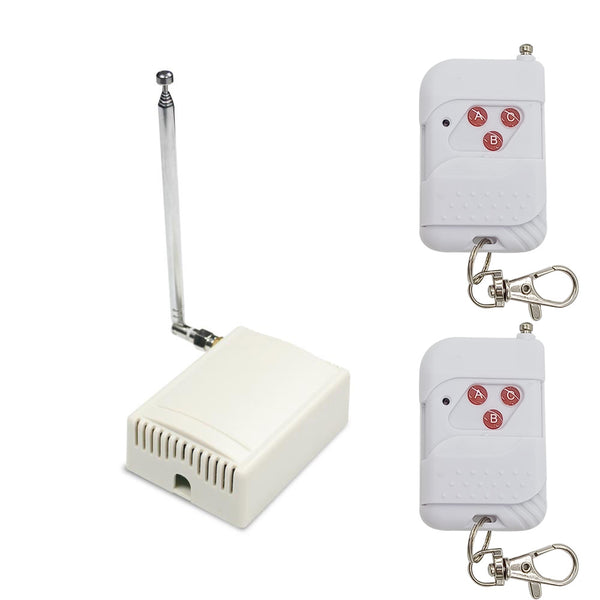 Sortie de relais à contact sec 2 voies CC kit de télécommande sans fil contrôle du mode de interblocage (Modèle 0020023)