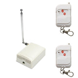 Interrupteur telecommande sans fil RF CC 2 canaux sortie relais NO / NF