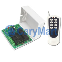 Émetteur et récepteur RF 8 voies formant un système de télécommande (Modèle 0020037)