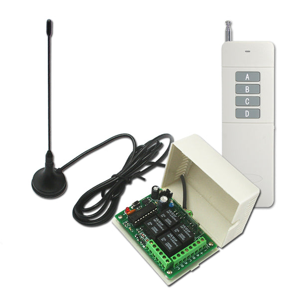Télécommande de plusieurs appareils électroniques avec 4 sorties de relais à contacts secs (Modèle 0020248)