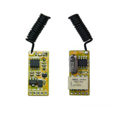 Mini Interrupteur Télécommande Sans Fil CC 4~12V Normalement Fermé Normalement Ouvert (Modèle 0020640)