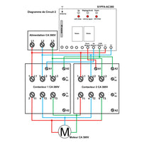 Récepteur Sans Fil Pour Moteur en 380V 220V dans le sens Positif ou Inverse (Modèle 0020027)