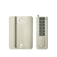 6 Boutons 500M RF Télécommande / Emetteur Mural Avec Support (Modèle 0021043)